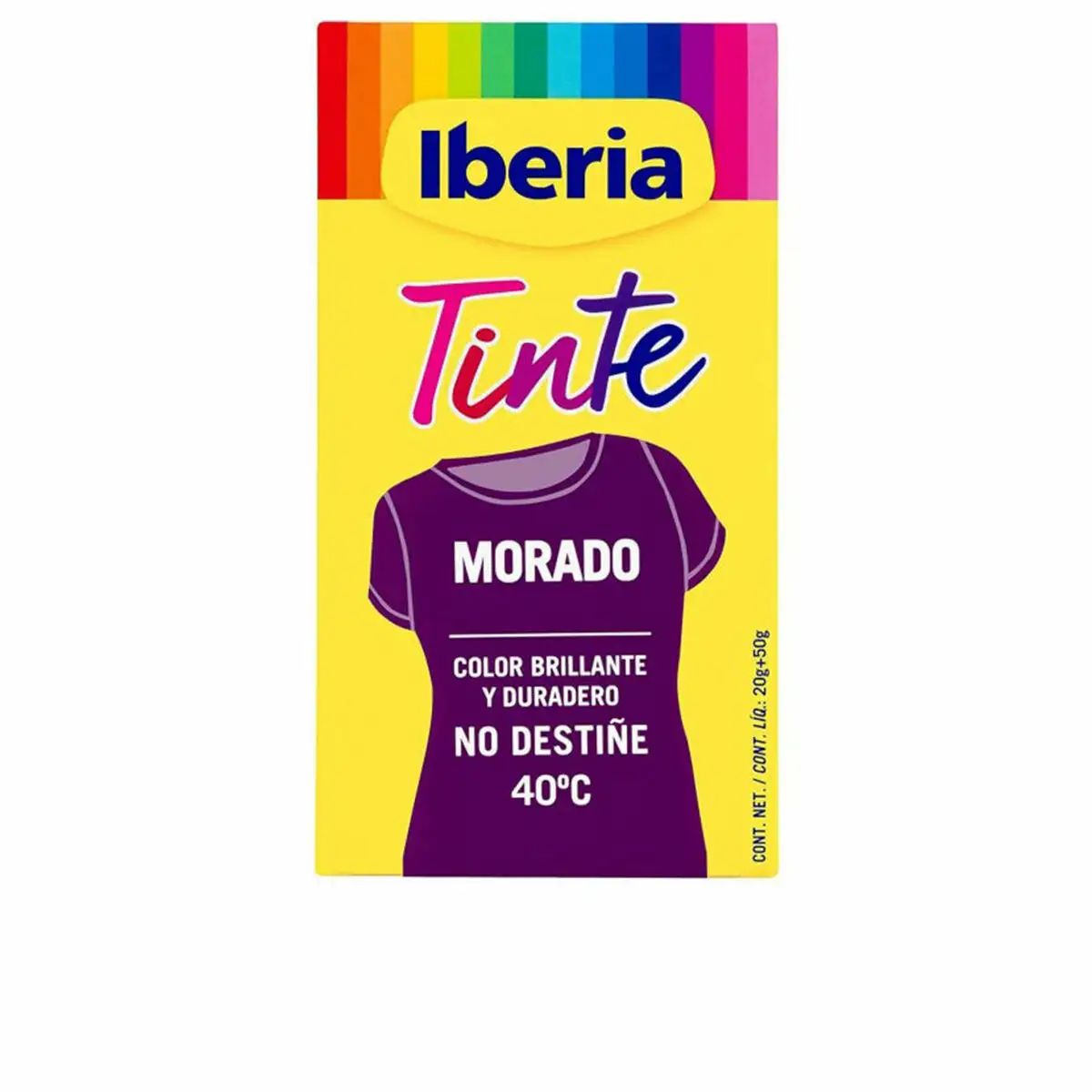 Teinture pour vetement tintes iberia violet 70 g_4096. DIAYTAR SENEGAL - Là où Chaque Produit a son Propre Éclat. Explorez notre boutique en ligne et trouvez des articles qui ajoutent de la brillance à votre quotidien.