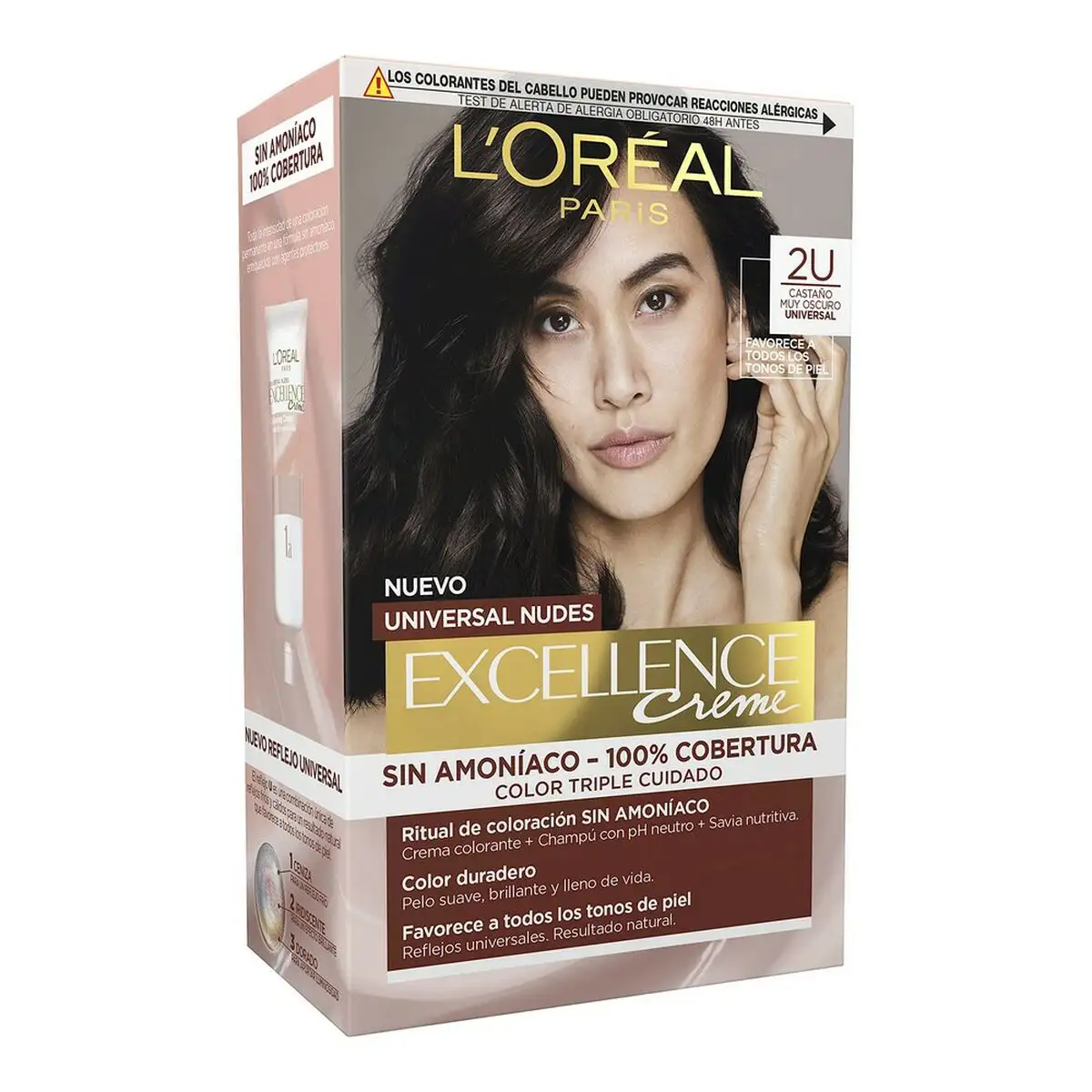 Teinture sans ammoniaque l oreal make up excellence 2u darkest brunette_5924. DIAYTAR SENEGAL - Où Chaque Produit a son Histoire. Découvrez notre gamme de produits, chacun portant en lui le récit de l'artisanat et de la passion, pour vous offrir une expérience de shopping authentique.