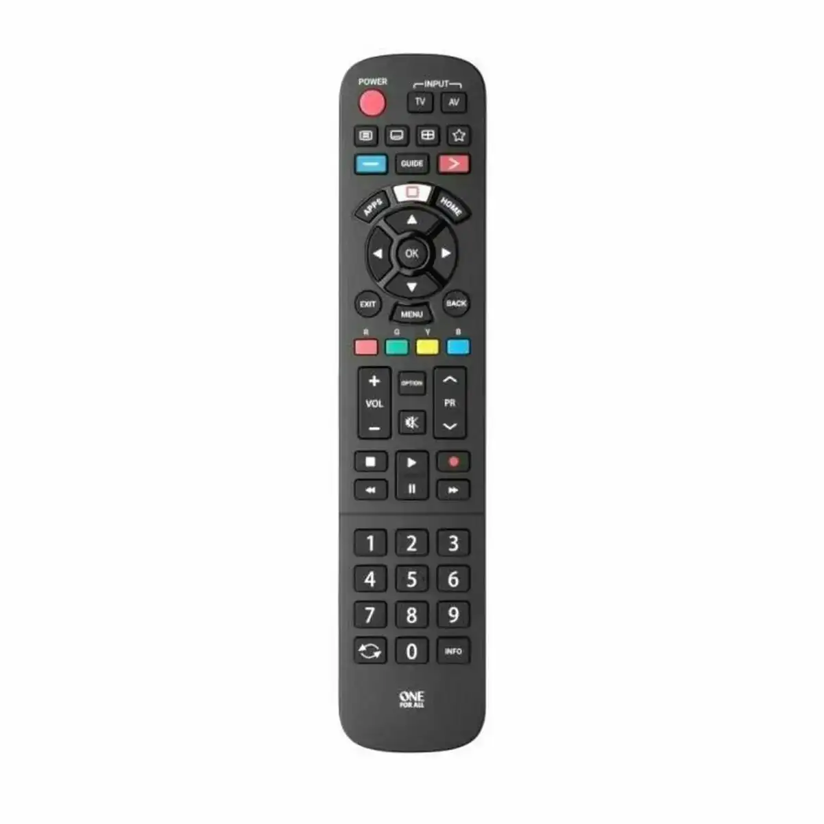 Telecommande one for all_8085. Bienvenue chez DIAYTAR SENEGAL - Où Chaque Produit a son Histoire. Découvrez notre sélection unique et trouvez des articles qui racontent la richesse culturelle et artistique du Sénégal.