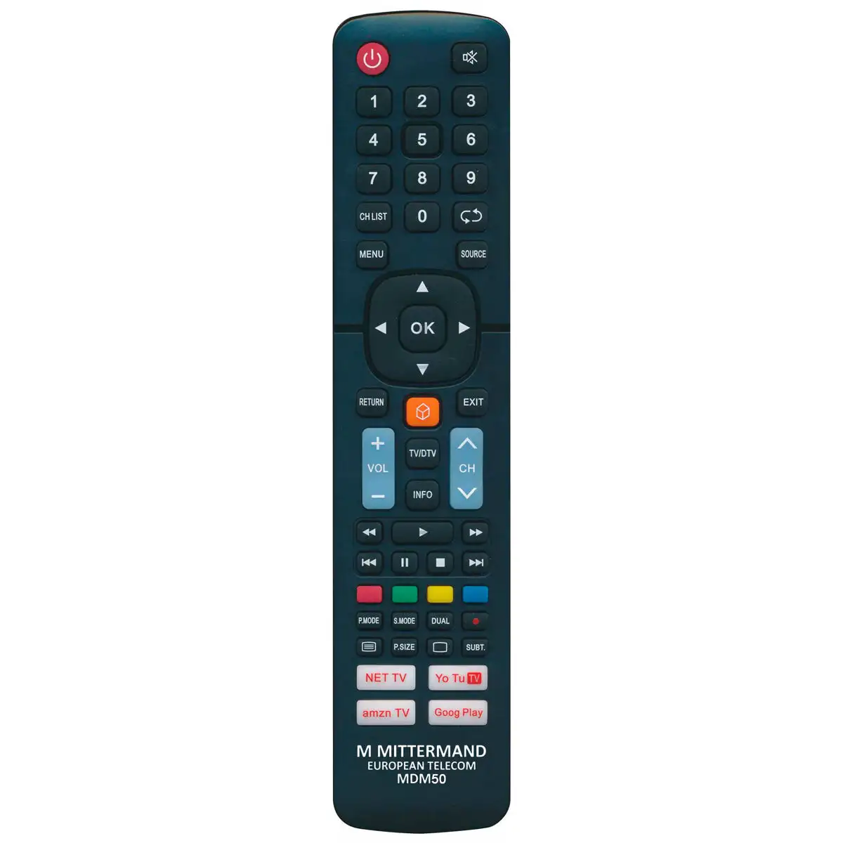 Telecommande universelle surmedia mdm50_5566. DIAYTAR SENEGAL - Votre Passage vers l'Exceptionnel. Explorez notre boutique en ligne, où chaque produit est choisi avec soin pour offrir une expérience de shopping inoubliable.