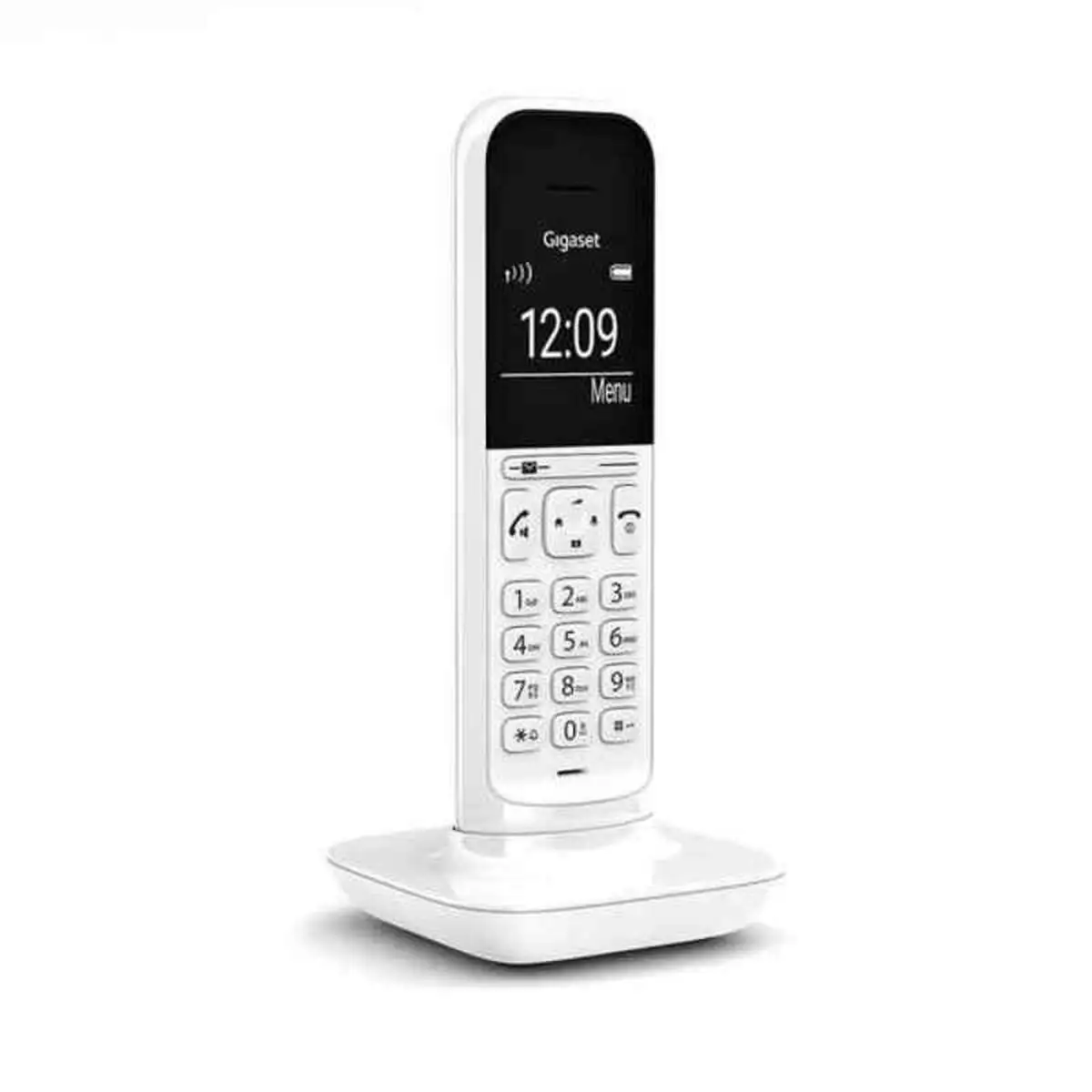 Telephone fixe gigaset blanc sans fil_9029. DIAYTAR SENEGAL - Où Choisir Devient un Plaisir. Découvrez notre boutique en ligne et choisissez parmi une variété de produits qui satisferont tous vos besoins.