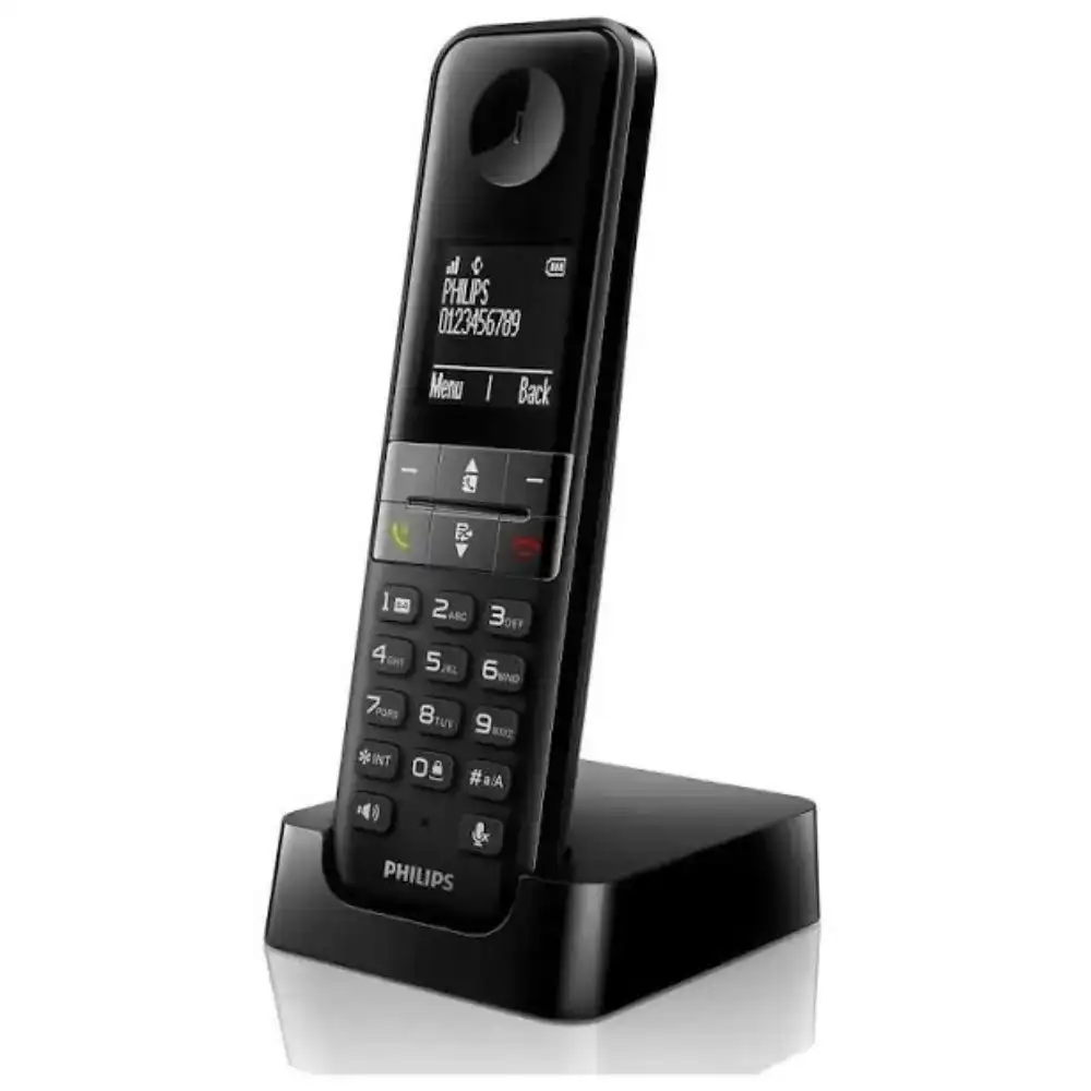 Telephone sans fil philips d4701b 34 noir_8783. DIAYTAR SENEGAL - Votre Destination pour un Shopping Réfléchi. Découvrez notre gamme variée et choisissez des produits qui correspondent à vos valeurs et à votre style de vie.