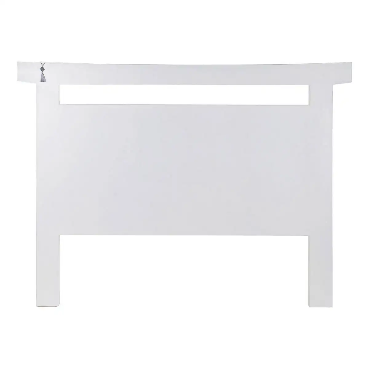 Tete de lit dkd home decor blanc argente bois sapin 160 x 4 x 120 cm_6948. DIAYTAR SENEGAL - Où Chaque Produit est une Promesse de Qualité. Explorez notre boutique en ligne et choisissez des produits qui répondent à vos exigences élevées.