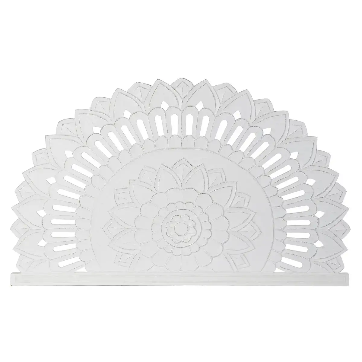 Tete de lit dkd home decor blanc bois mdf 180 x 3 x 110 cm_2965. DIAYTAR SENEGAL - Votre Destination pour un Shopping Éclairé. Parcourez notre boutique en ligne pour découvrir des produits de qualité qui embelliront votre quotidien.