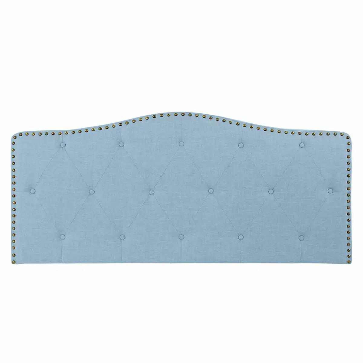 Tete de lit dkd home decor bleu beige celeste bois d hevea 146 x 6 x 68 cm_3064. DIAYTAR SENEGAL - Votre Destination Shopping d'Exception. Parcourez nos rayons virtuels et choisissez des produits qui incarnent l'excellence et la diversité.