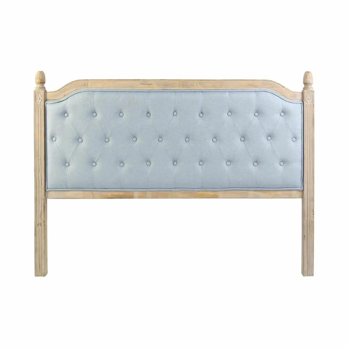 Tete de lit dkd home decor bleu naturel bois bois d hevea 160 x 6 x 120 cm_8376. DIAYTAR SENEGAL - Là où Chaque Produit Évoque une Émotion. Parcourez notre catalogue et choisissez des articles qui vous touchent et qui enrichissent votre expérience.