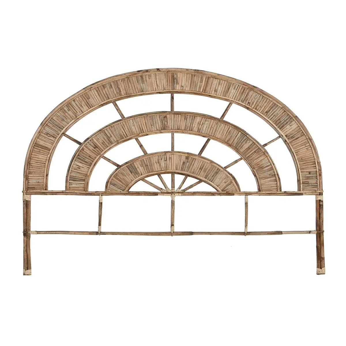 Tete de lit dkd home decor naturel bois rotin 179 x 4 x 129 cm_2462. Votre Destination de Choix: DIAYTAR SENEGAL - Où l'Authenticité Rencontre la Commodité. Faites l'expérience de magasiner en ligne pour des articles qui incarnent la richesse culturelle et la modernité du Sénégal.