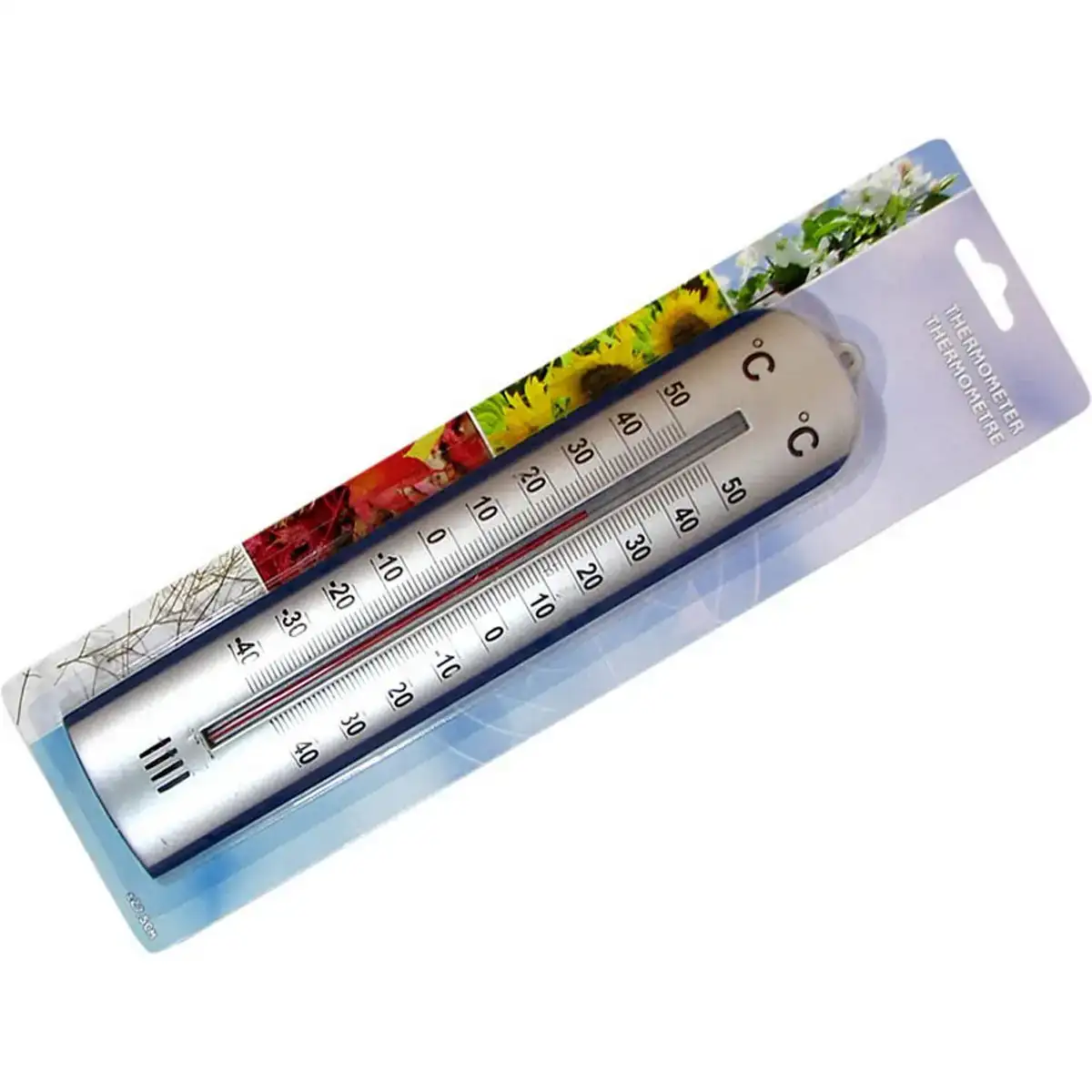 Thermometre environnemental progarden interieur exterieur aluminium 27 5 cm_9922. DIAYTAR SENEGAL - L'Art de Vivre le Shopping Éthique. Parcourez notre gamme et choisissez des produits qui reflètent notre engagement envers des pratiques durables.