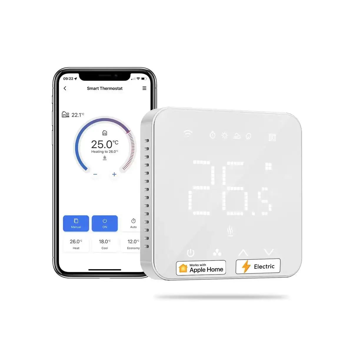 Thermostat meross mts200hk eu blanc reconditionne a _9662. Bienvenue chez DIAYTAR SENEGAL - Où Choisir est un Voyage. Plongez dans notre plateforme en ligne pour trouver des produits qui ajoutent de la couleur et de la texture à votre quotidien.