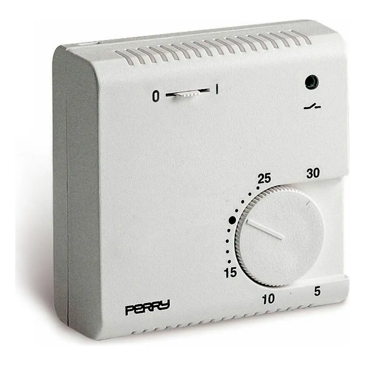 Thermostat perry 03016 blanc analogique_2109. DIAYTAR SENEGAL - Où Chaque Achat Raconte une Histoire. Parcourez notre boutique en ligne pour trouver des articles qui évoquent le savoir-faire et la tradition du Sénégal.