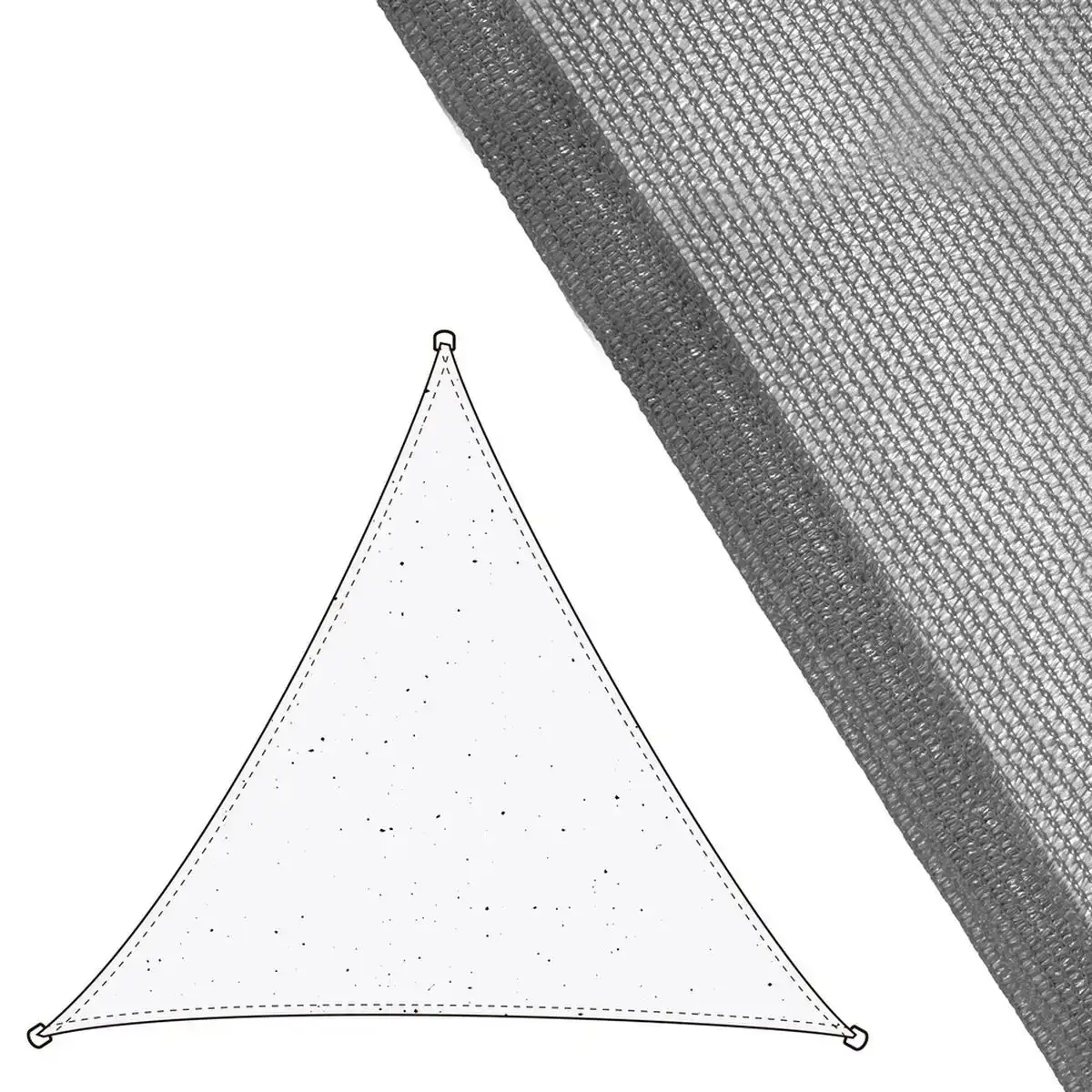 Tissu auvent 3 5 x 3 5 m 350 x 350 x 0 5 cm gris polyethylene_4396. DIAYTAR SENEGAL - Là où Choisir est un Acte d'Amour pour la Culture Sénégalaise. Explorez notre gamme et choisissez des produits qui célèbrent la richesse de notre patrimoine.