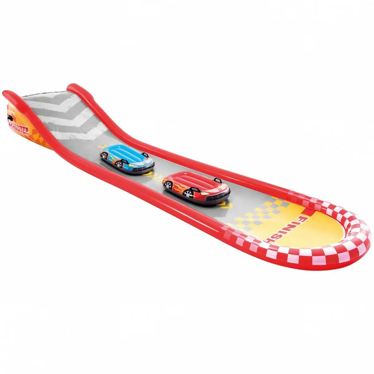 Toboggan d eau intex racing fun gonflable mini piste coulissant 561 x 76 x 119 cm_4960. DIAYTAR SENEGAL - L'Écrin de Vos Désirs Shopping. Parcourez notre boutique en ligne et explorez des produits minutieusement choisis pour répondre à vos envies les plus exigeantes.