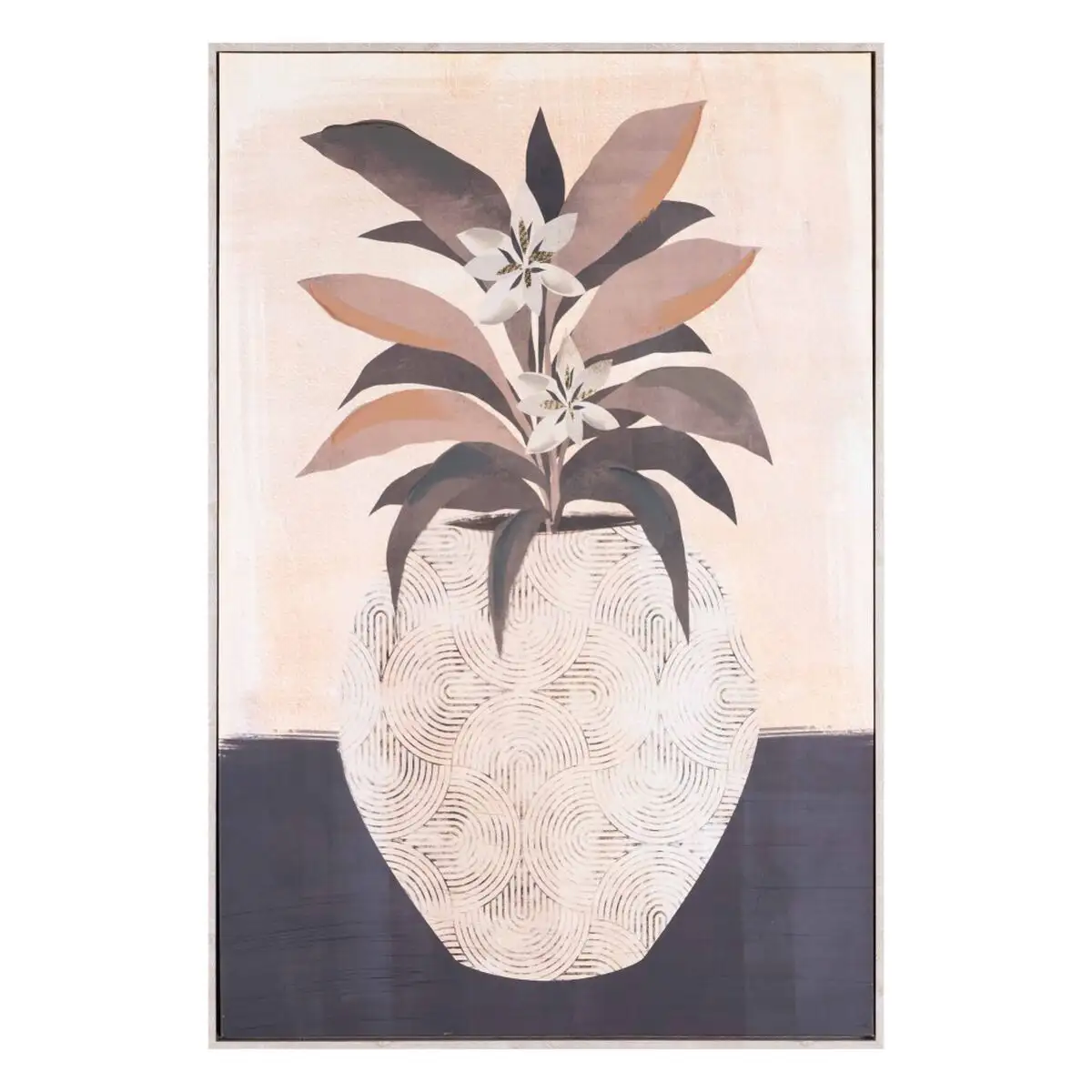 Toile 83 x 123 cm vase_9761. Bienvenue chez DIAYTAR SENEGAL - Où Chaque Objet a sa Propre Histoire. Découvrez notre sélection soigneusement choisie et choisissez des produits qui racontent le patrimoine sénégalais.