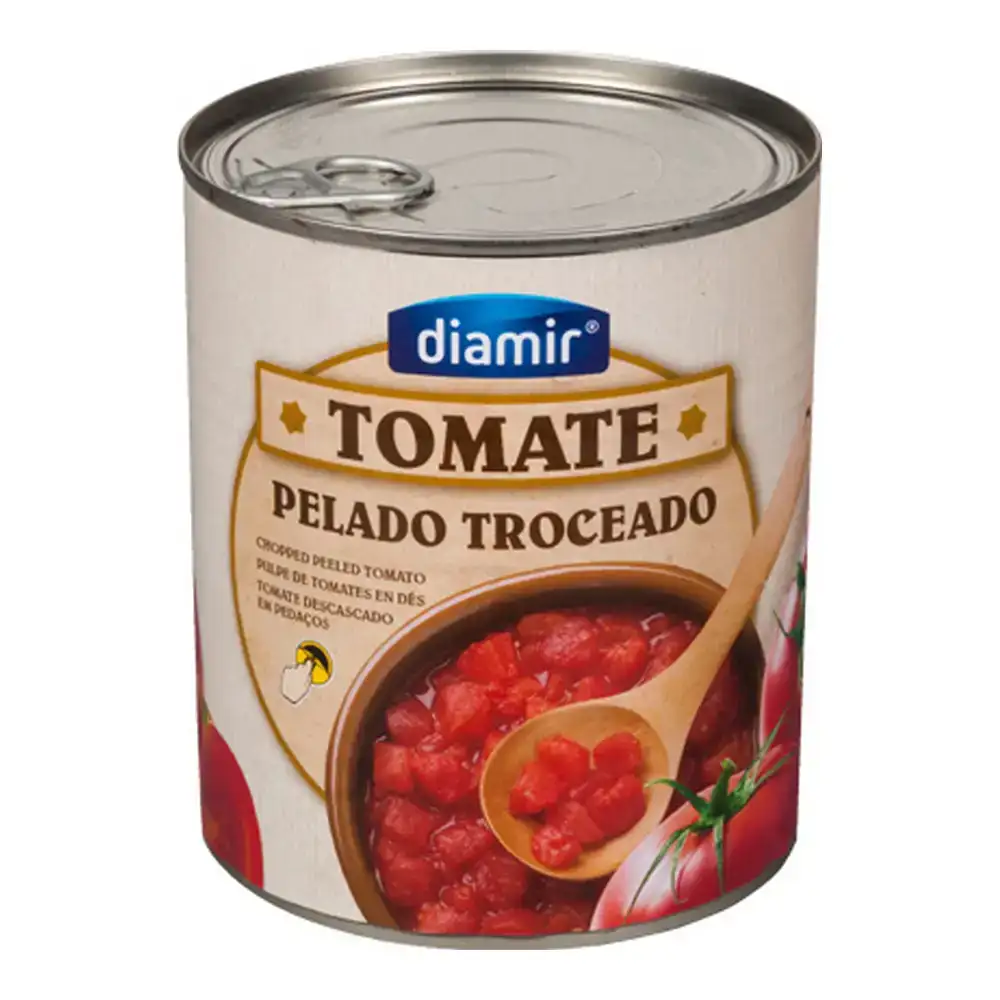 Tomates coupees en morceaux diamir 780 g _6639. DIAYTAR SENEGAL - Où Choisir est un Voyage Cultuel. Explorez notre boutique en ligne et découvrez des produits qui célèbrent la richesse et la diversité culturelle du Sénégal.