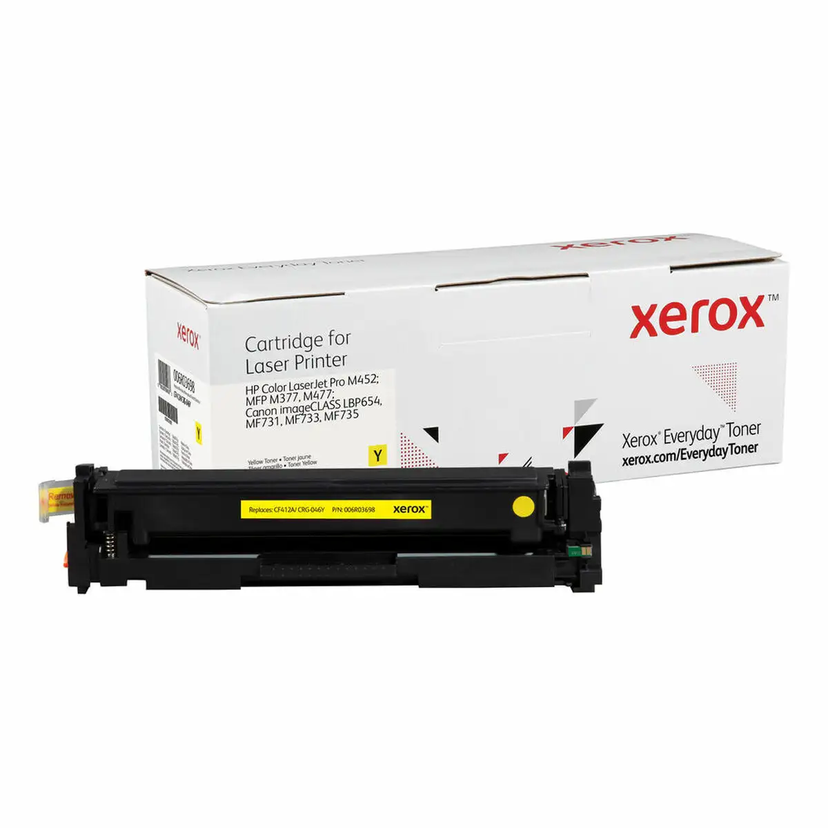 Toner compatible xerox cf412a crg 046y jaune_4583. DIAYTAR SENEGAL - Où Choisir est une Célébration de l'Artisanat. Explorez notre boutique en ligne et choisissez des articles qui incarnent l'art et le savoir-faire du Sénégal.