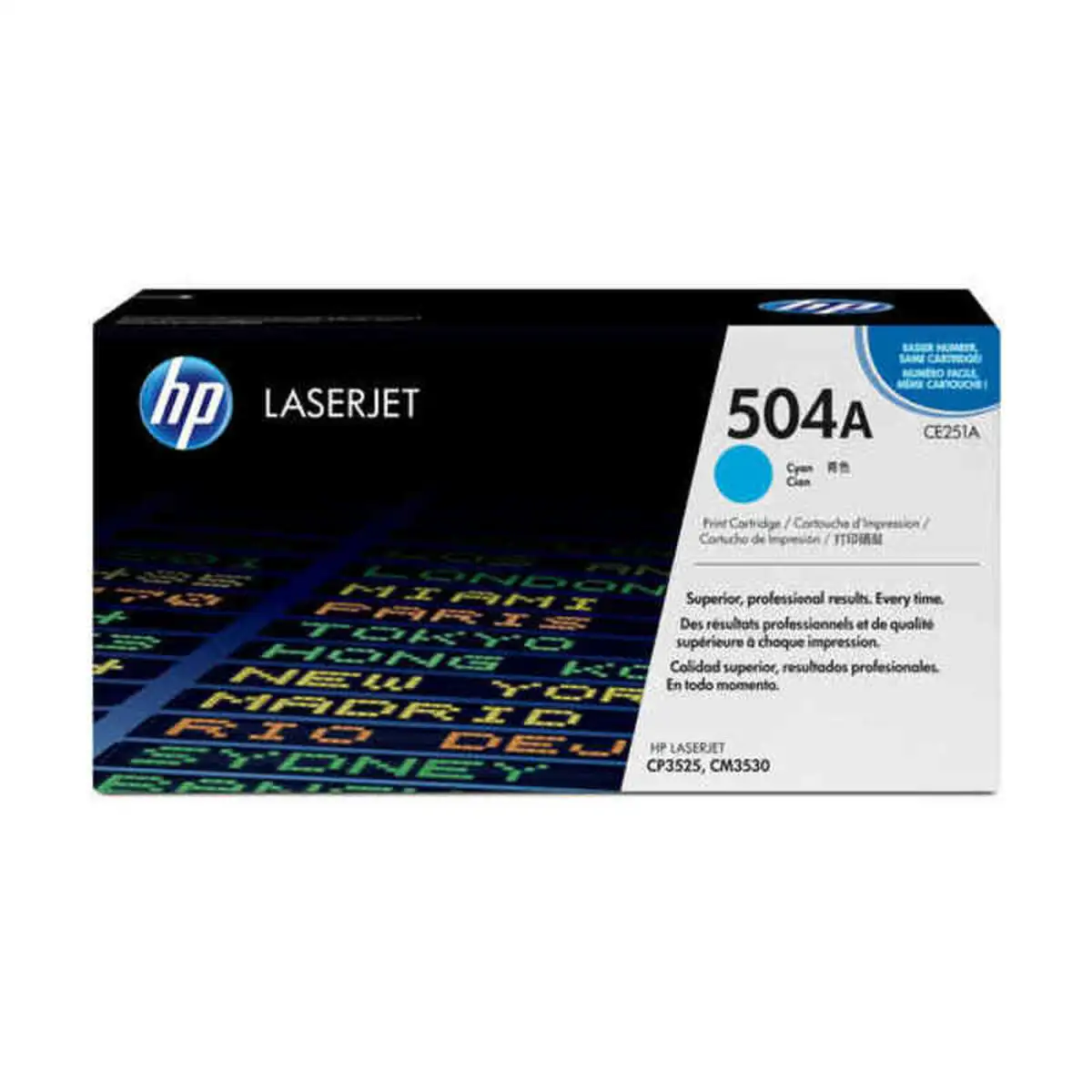 Toner hp 504a cyan_3019. Bienvenue sur DIAYTAR SENEGAL - Là où Chaque Objet a une Âme. Plongez dans notre catalogue et trouvez des articles qui portent l'essence de l'artisanat et de la passion.