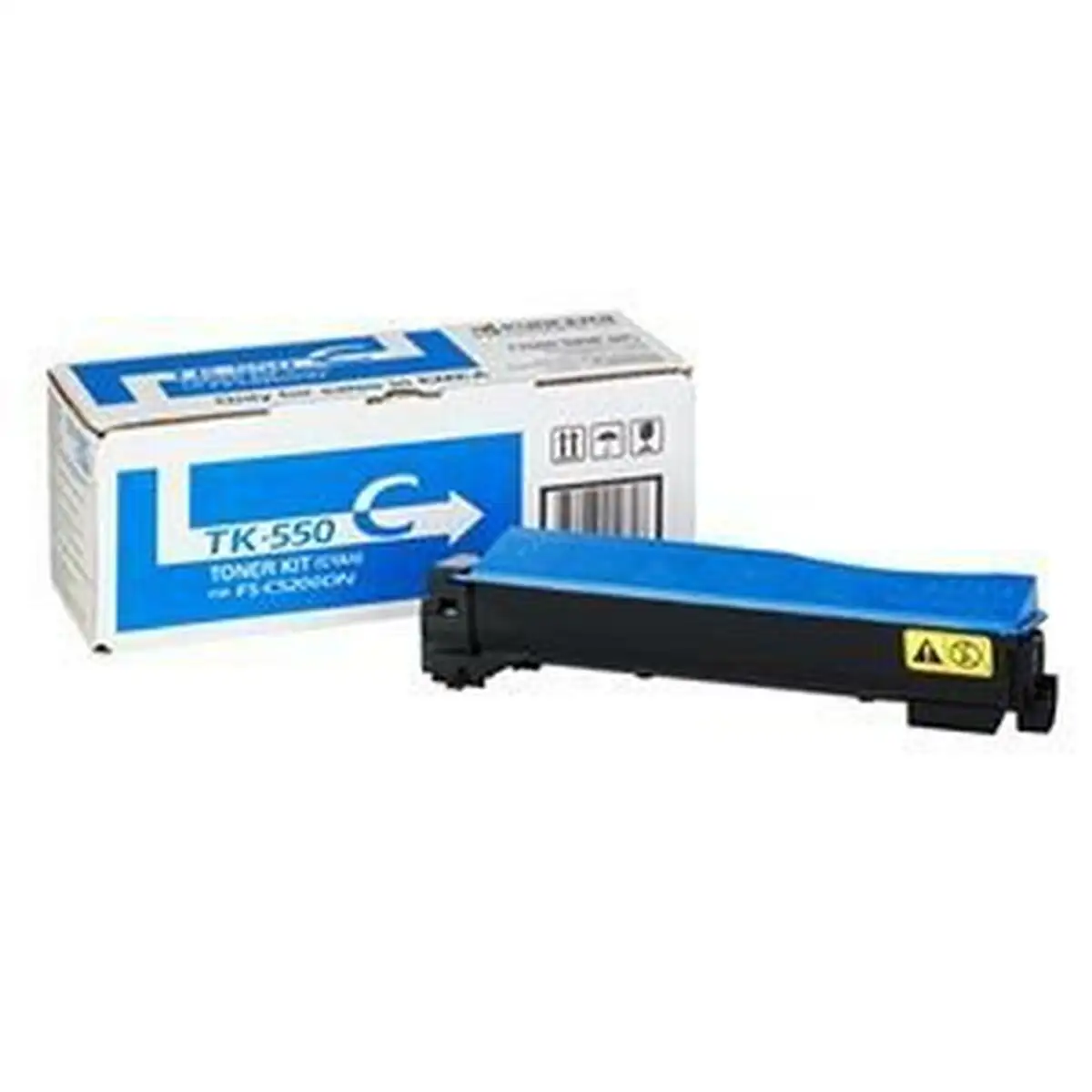 Toner kyocera tk 550c cyan_2848. DIAYTAR SENEGAL - Où Chaque Produit est une Promesse de Qualité. Explorez notre boutique en ligne et choisissez des produits qui répondent à vos exigences élevées.