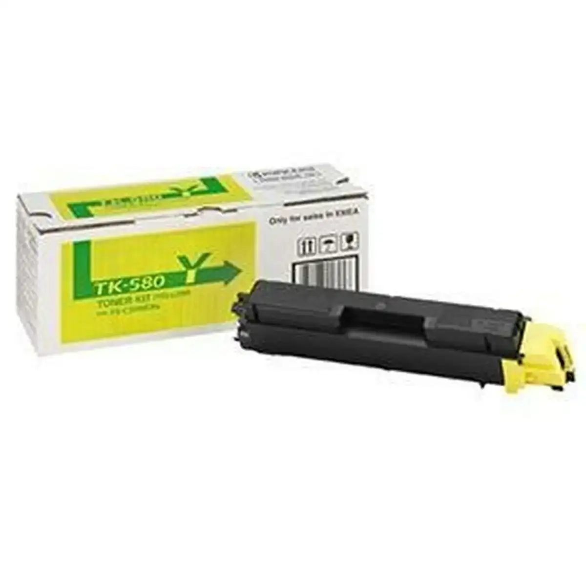 Toner kyocera tk 580y jaune_2526. Bienvenue chez DIAYTAR SENEGAL - Où Chaque Objet a son Histoire. Découvrez notre sélection méticuleuse et choisissez des articles qui racontent l'âme du Sénégal.