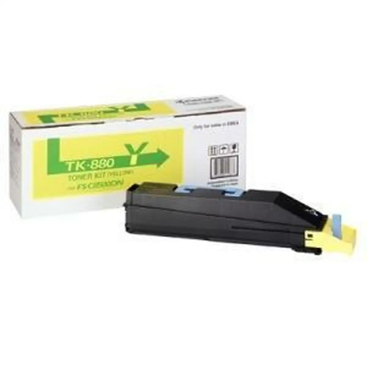 Toner kyocera tk 880y jaune_8366. DIAYTAR SENEGAL - Votre Escale Shopping incontournable. Explorez notre boutique en ligne et dénichez des trésors qui reflètent la richesse culturelle et la modernité du Sénégal.