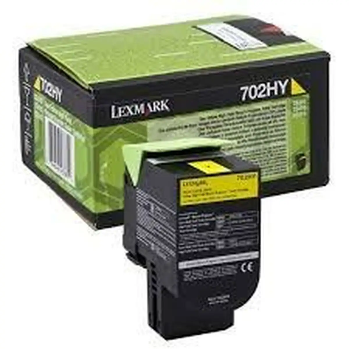 Toner lexmark 702hy r jaune_2630. DIAYTAR SENEGAL - Où Choisir est un Acte d'Amour pour le Sénégal. Explorez notre boutique en ligne et choisissez des articles qui célèbrent la culture et l'artisanat du pays.