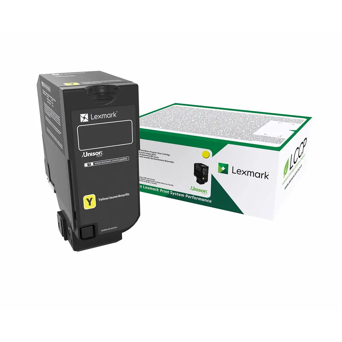 Toner lexmark 75b20y0 jaune_9846. DIAYTAR SENEGAL - L'Art du Shopping Distinctif. Naviguez à travers notre gamme soigneusement sélectionnée et choisissez des produits qui définissent votre mode de vie.