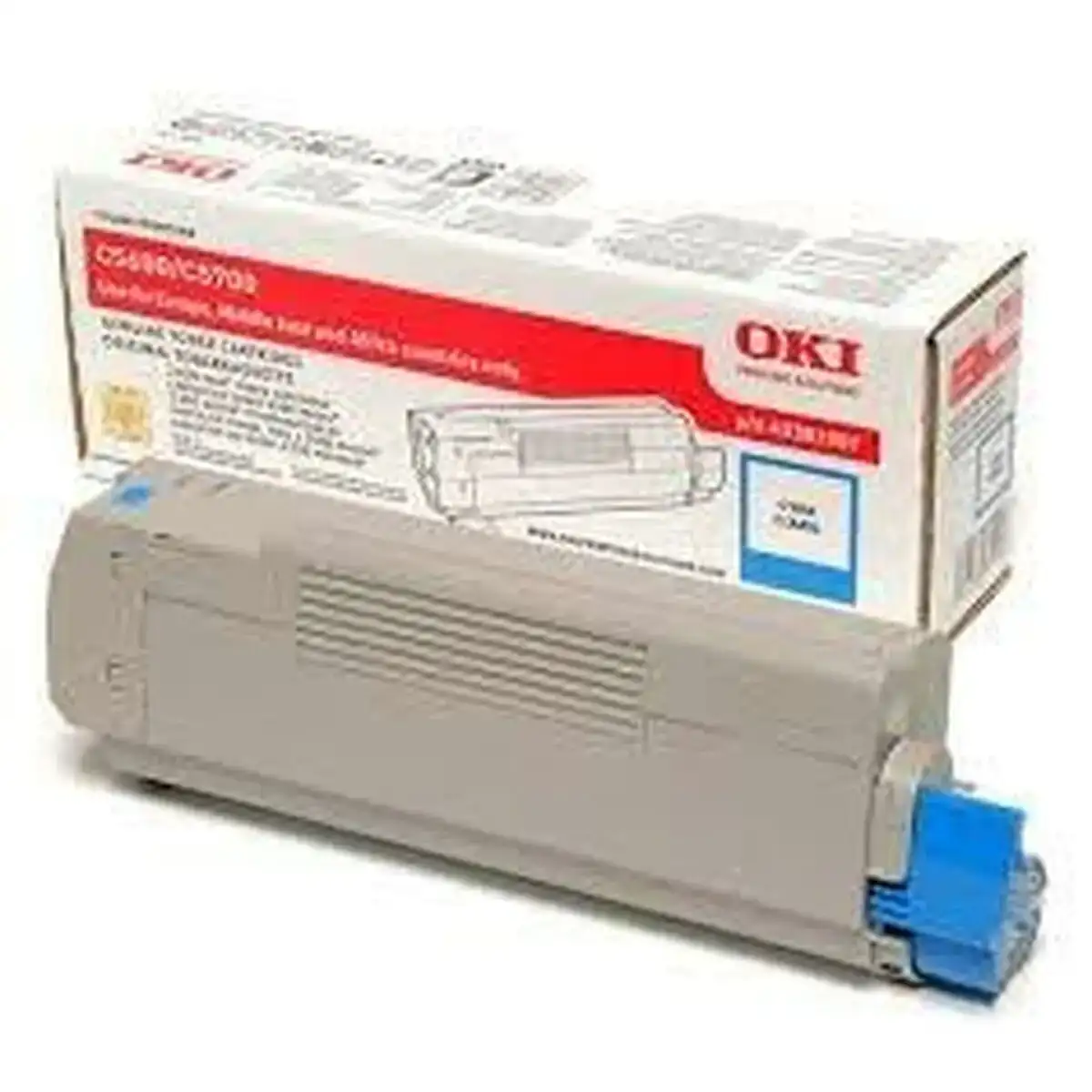 Toner oki 43381907 cyan_4910. DIAYTAR SENEGAL - Là où Chaque Produit Évoque une Émotion. Parcourez notre catalogue et choisissez des articles qui vous touchent et qui enrichissent votre expérience.