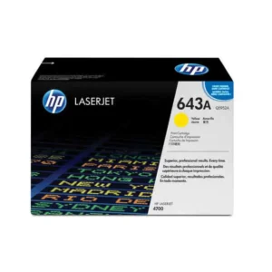 Toner original hp 643a jaune_6482. DIAYTAR SENEGAL - Là où Vos Rêves Prendent Forme. Plongez dans notre catalogue diversifié et trouvez des produits qui enrichiront votre quotidien, du pratique à l'exceptionnel.