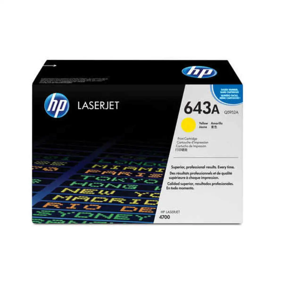 Toner original hp 643a jaune_6482. DIAYTAR SENEGAL - Là où Vos Rêves Prendent Forme. Plongez dans notre catalogue diversifié et trouvez des produits qui enrichiront votre quotidien, du pratique à l'exceptionnel.