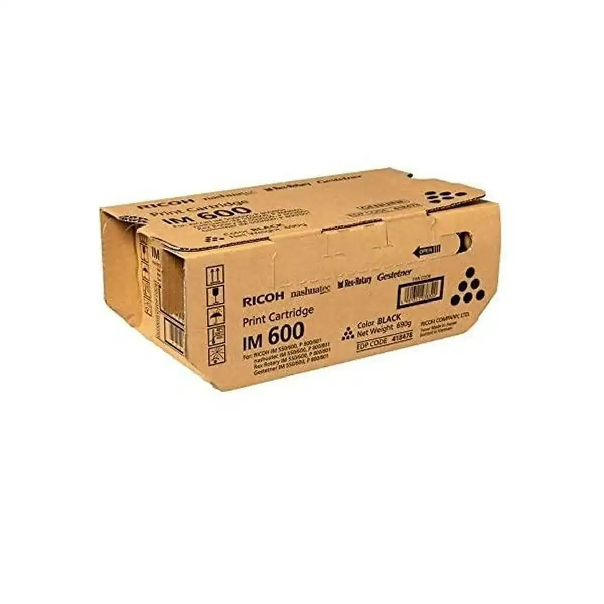 Toner ricoh 418478 noir_5169. DIAYTAR SENEGAL - Votre Passage vers l'Élégance Abordable. Explorez notre collection où chaque produit est choisi pour sa qualité et son accessibilité, incarnant ainsi l'essence du Sénégal.