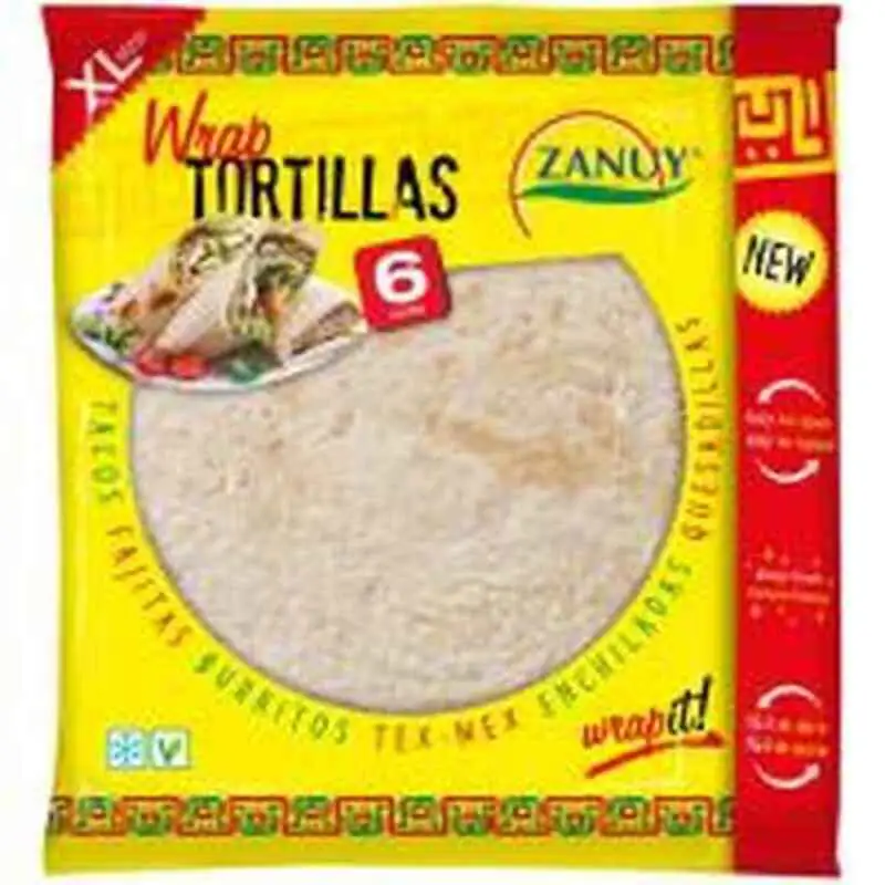 Tortillas de ble xl zanuy grand 375 g _9424. DIAYTAR SENEGAL - Où Choisir est un Voyage Cultuel. Explorez notre boutique en ligne et découvrez des produits qui célèbrent la richesse et la diversité culturelle du Sénégal.