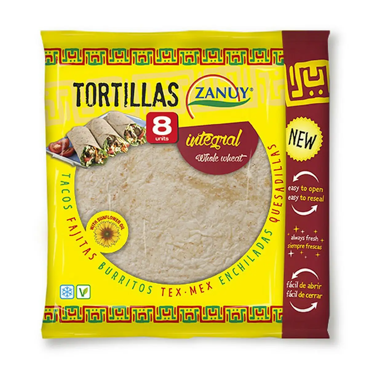 Tortillas de ble zanuy integrale_6270. DIAYTAR SENEGAL - L'Univers de l'Élégance Accessible. Plongez dans notre catalogue et choisissez des produits qui allient sophistication et accessibilité pour un shopping exquis.