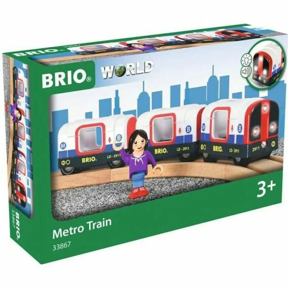 Train brio metro train_8634. DIAYTAR SENEGAL - Là où Vos Rêves Prendent Forme. Plongez dans notre catalogue diversifié et trouvez des produits qui enrichiront votre quotidien, du pratique à l'exceptionnel.