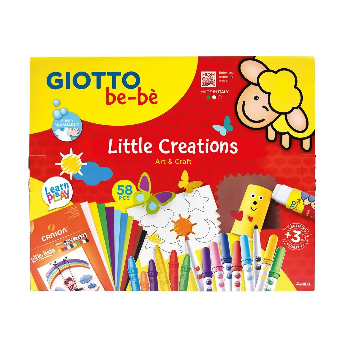 Travaux manuel giotto 58 pieces_5430. DIAYTAR SENEGAL - Votre Destination pour un Shopping Éclairé. Parcourez notre boutique en ligne pour découvrir des produits de qualité qui embelliront votre quotidien.