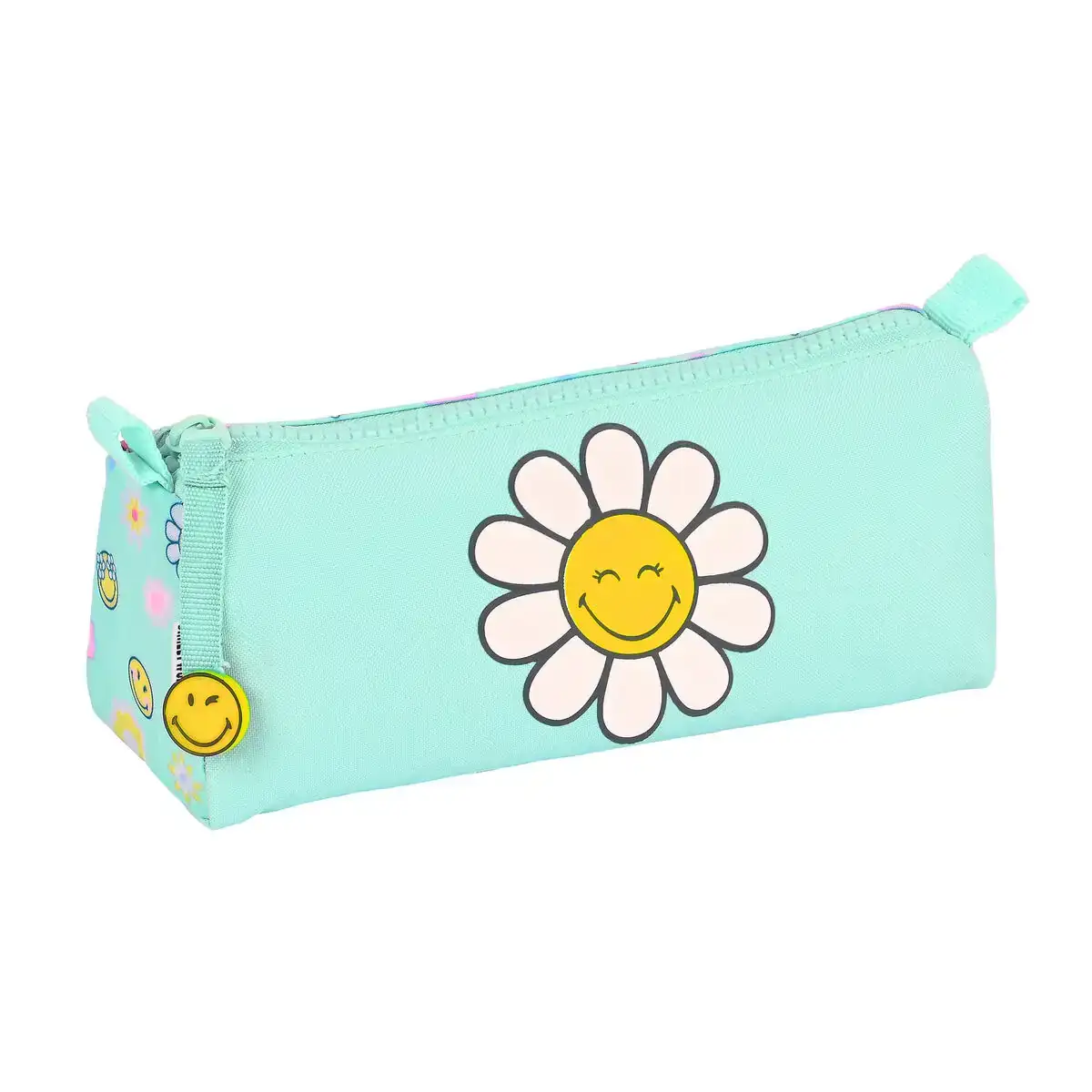 Trousse d ecolier smiley summer fun turquoise 21 x 8 x 7 cm _1411. DIAYTAR SENEGAL - Votre Source de Trésors Culturels. Naviguez à travers notre catalogue et trouvez des articles qui mettent en avant la richesse de la culture sénégalaise.