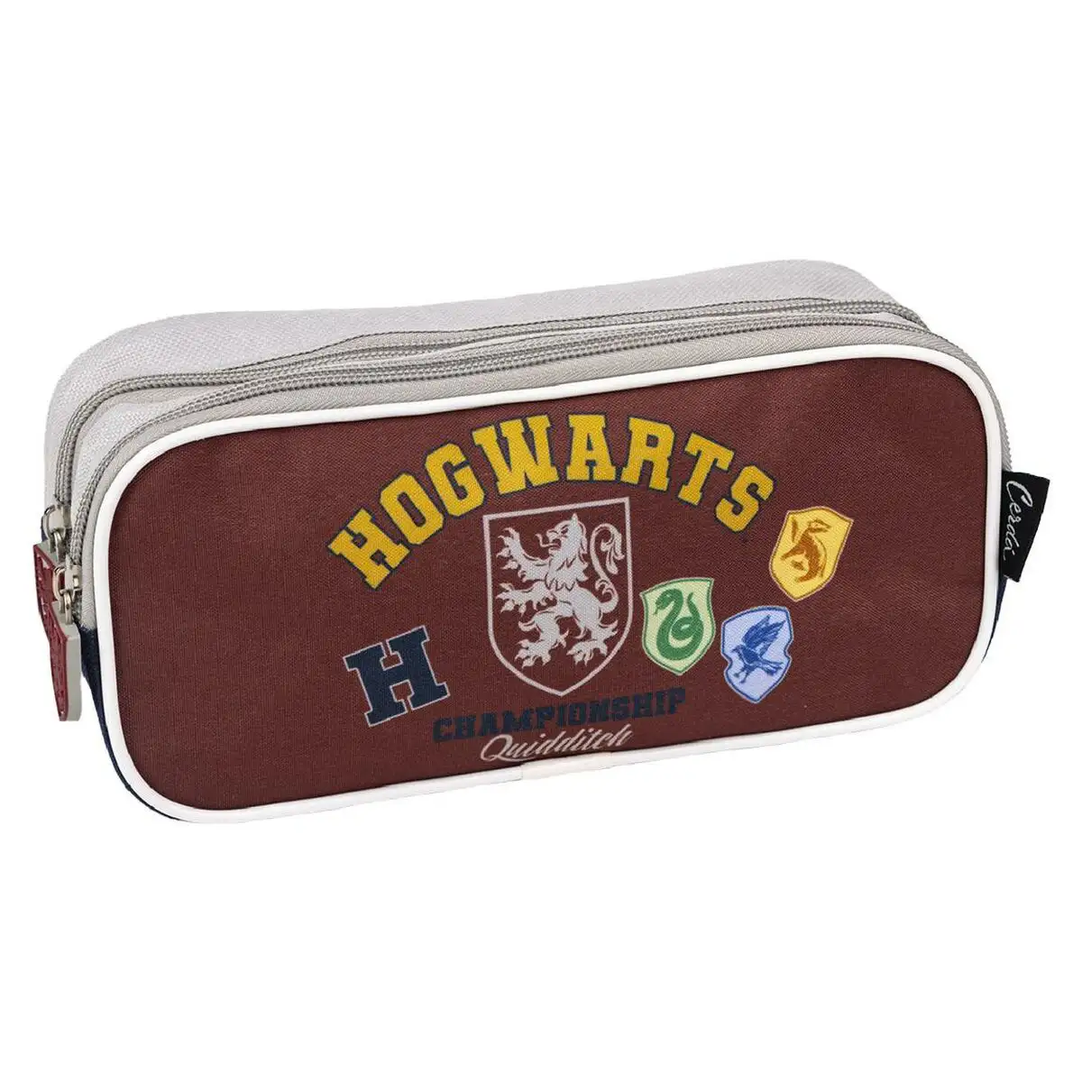 Trousse fourre tout double harry potter howarts 22 5 x 8 x 10 cm rouge bleu fonce_2107. Bienvenue chez DIAYTAR SENEGAL - Où Chaque Produit a son Âme. Découvrez notre gamme et choisissez des articles qui résonnent avec votre personnalité et vos valeurs.