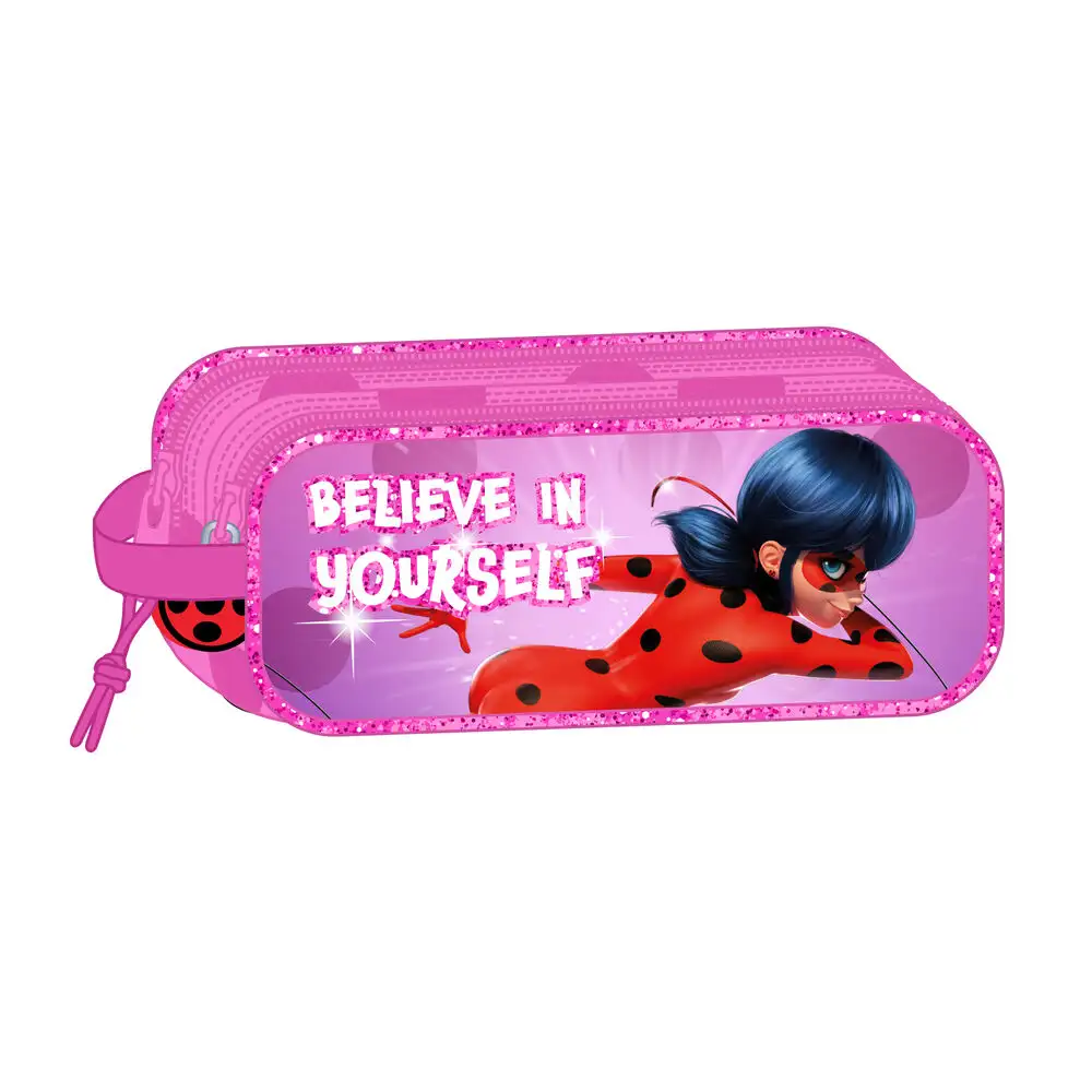 Trousse fourre tout double lady bug fuchsia 21 x 8 x 6 cm _7304. DIAYTAR SENEGAL - Votre Plateforme Shopping, Votre Choix Éclairé. Explorez nos offres et choisissez des articles de qualité qui reflètent votre style et vos valeurs.