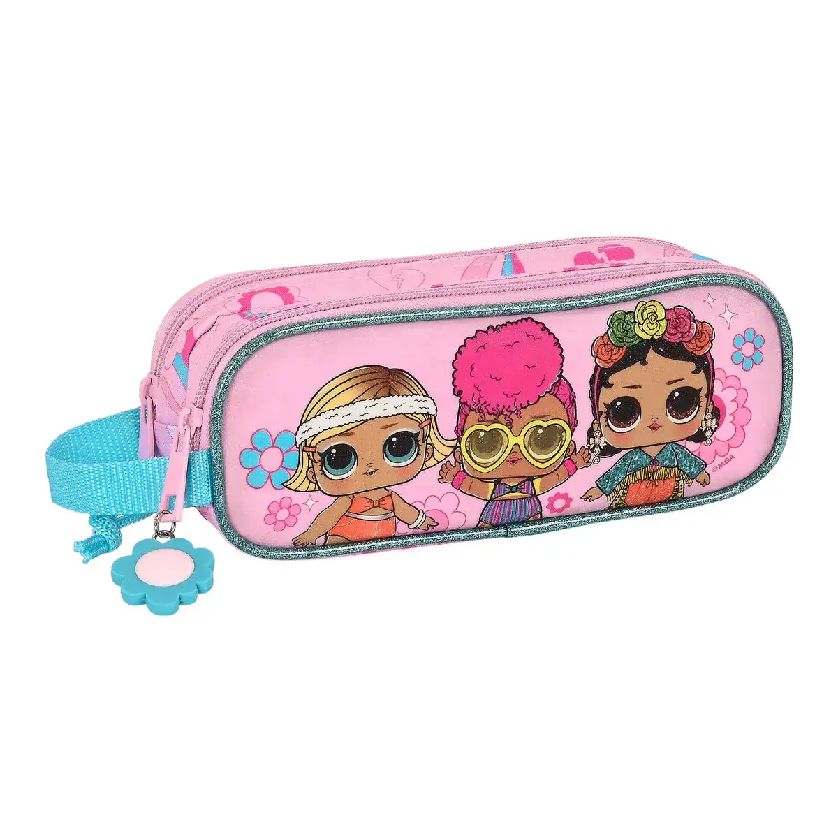 Trousse fourre tout double lol surprise glow girl rose 21 x 8 x 6 cm _2203. DIAYTAR SENEGAL - Où Choisir Devient un Plaisir. Découvrez notre boutique en ligne et choisissez parmi une variété de produits qui satisferont tous vos besoins.