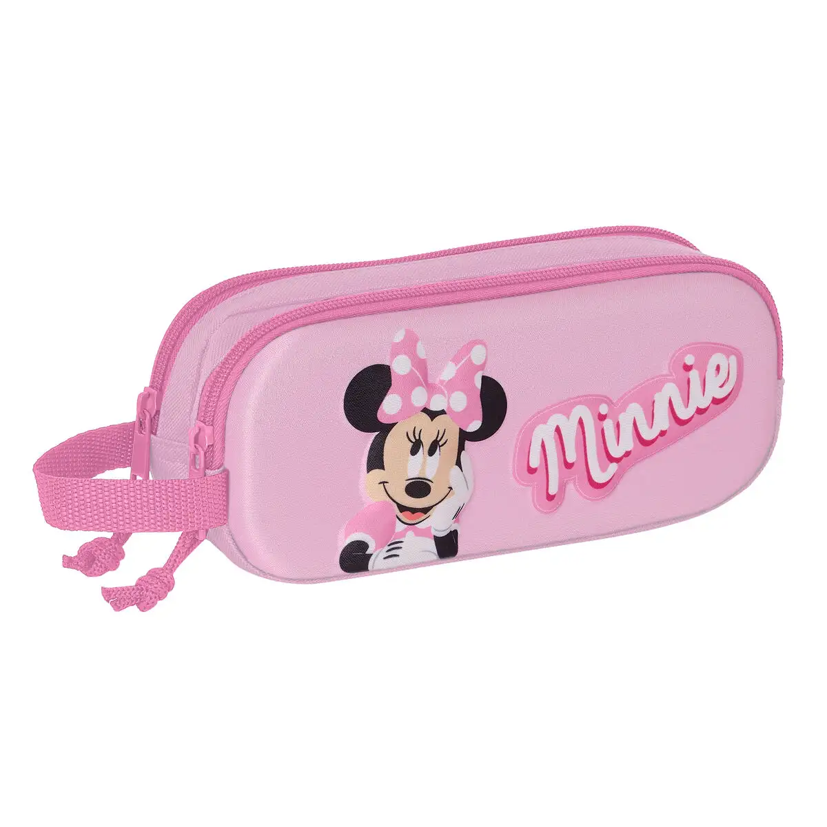 Trousse fourre tout double minnie mouse 3d rose 21 x 8 x 6 cm_7352. Bienvenue sur DIAYTAR SENEGAL - Où Chaque Produit a son Charme. Explorez notre sélection minutieuse et trouvez des articles qui vous séduisent et vous inspirent.