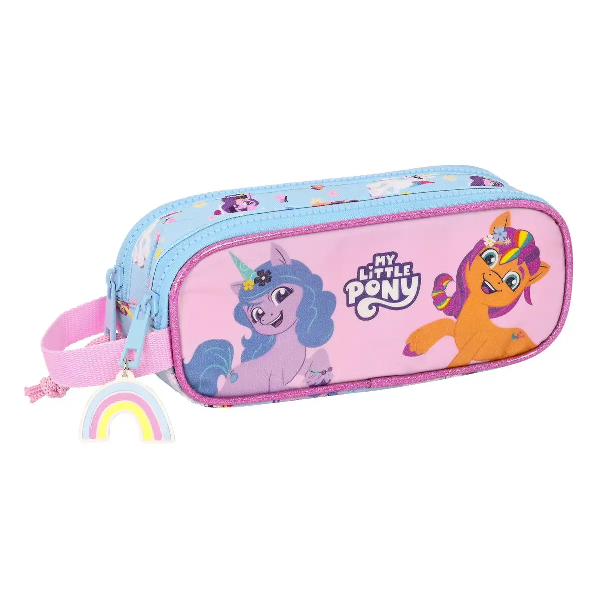 Trousse fourre tout double my little pony wild free bleu rose 21 x 8 x 6 cm_5777. Votre Destination de Choix: DIAYTAR SENEGAL - Où l'Authenticité Rencontre la Commodité. Faites l'expérience de magasiner en ligne pour des articles qui incarnent la richesse culturelle et la modernité du Sénégal.