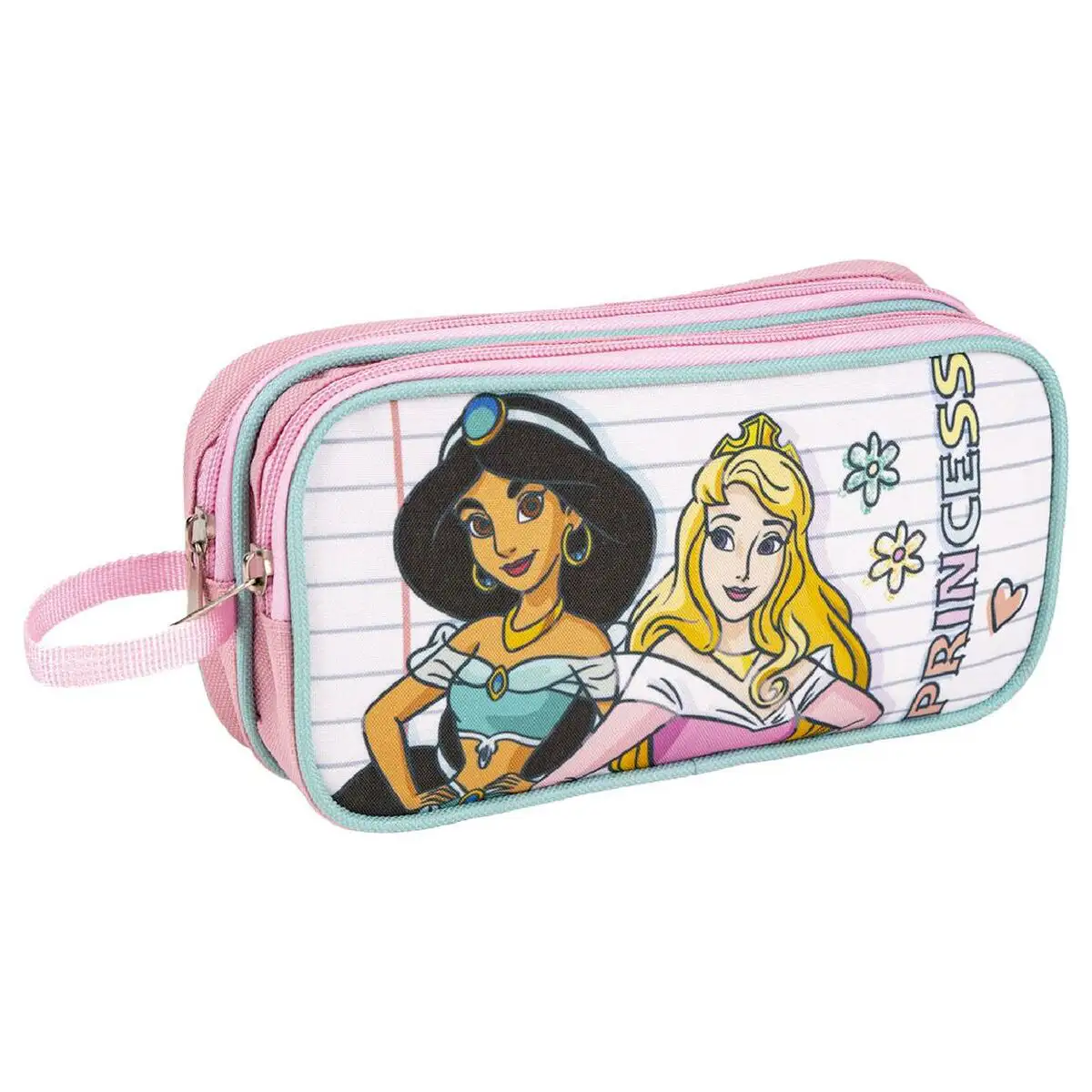 Trousse fourre tout double princesses disney 22 5 x 8 x 10 cm rose_2372. DIAYTAR SENEGAL - Où Choisir est un Voyage Cultuel. Explorez notre boutique en ligne et découvrez des produits qui célèbrent la richesse et la diversité culturelle du Sénégal.