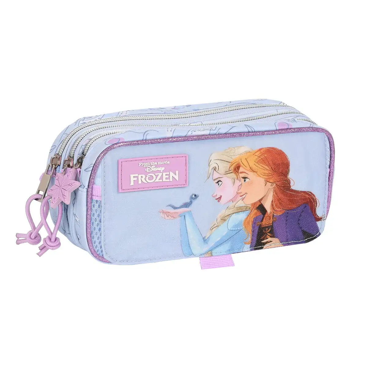 Trousse fourre tout triple frozen believe 21 5 x 10 x 8 cm lila_9342. DIAYTAR SENEGAL - Là où Choisir est une Affirmation de Style. Naviguez à travers notre boutique en ligne et choisissez des produits qui vous distinguent et vous valorisent.