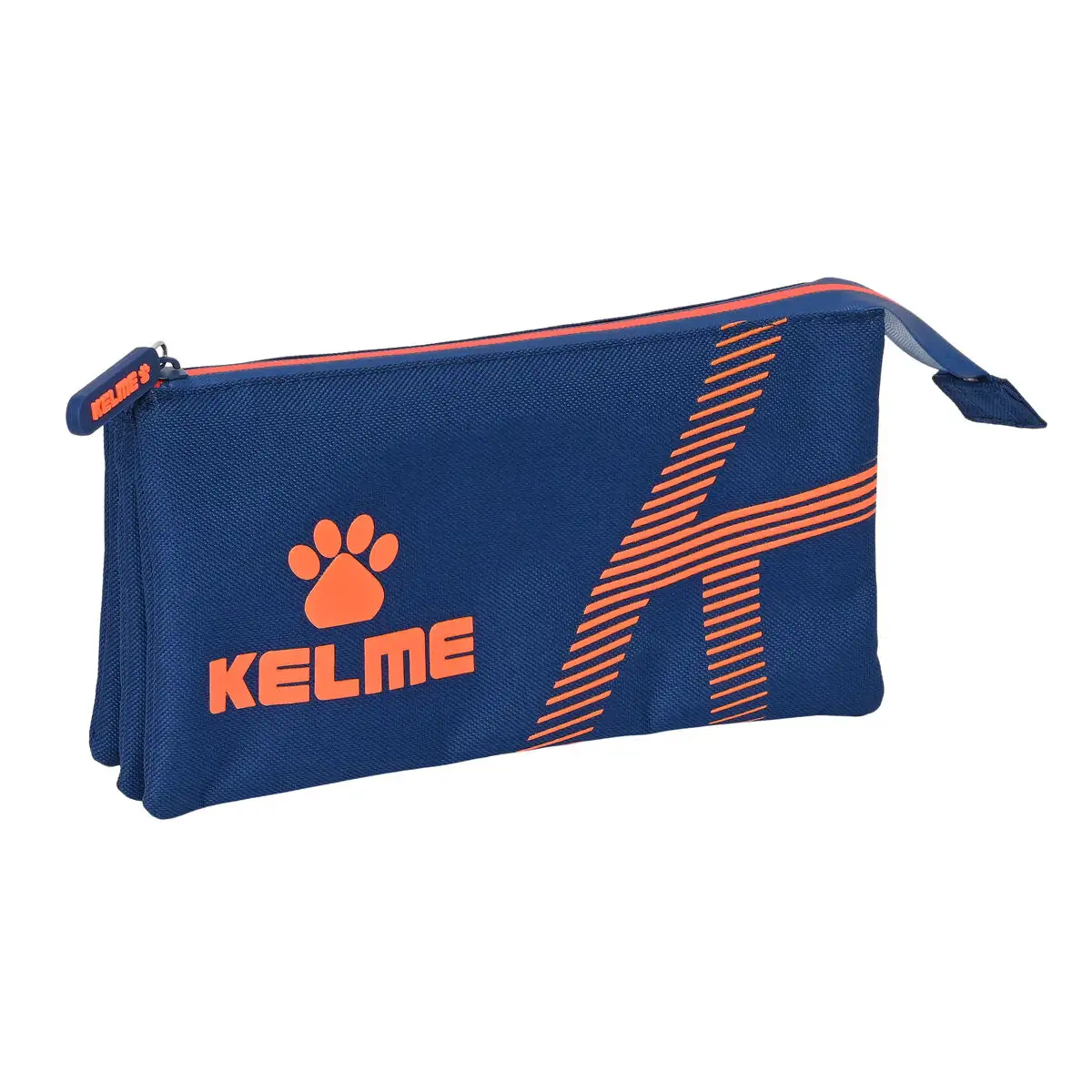 Trousse fourre tout triple kelme navy blue orange blue marine 22 x 12 x 3 cm _4314. DIAYTAR SENEGAL - Là où Chaque Achat a du Sens. Explorez notre gamme et choisissez des produits qui racontent une histoire, votre histoire.