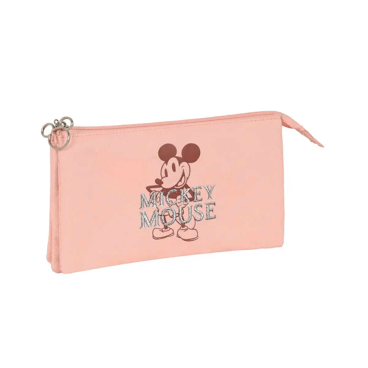 Trousse fourre tout triple mickey mouse clubhouse cotton rose 22 x 12 x 3 cm_3867. DIAYTAR SENEGAL - L'Art de Vivre l'Élégance Accessible. Parcourez notre gamme variée et choisissez des produits qui ajoutent une touche de sophistication à votre style.