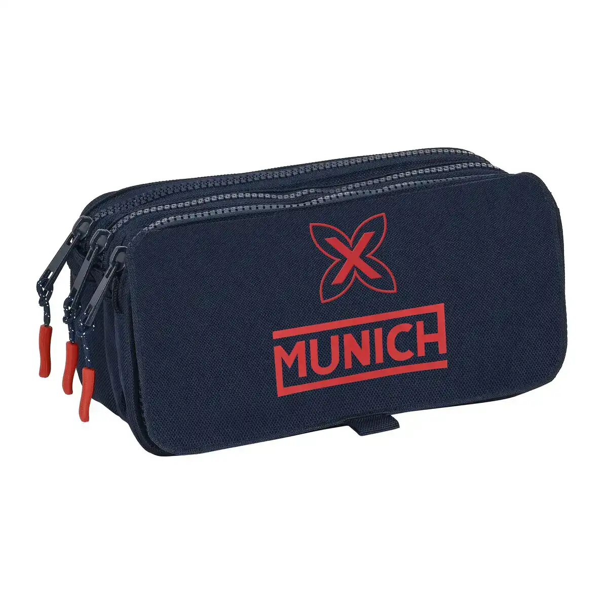Trousse fourre tout triple munich flash 21 5 x 10 x 8 cm blue marine_3354. Entrez dans l'Univers de DIAYTAR SENEGAL - Où le Shopping Devient une Découverte. Explorez nos rayons et dénichez des trésors qui illuminent votre quotidien.