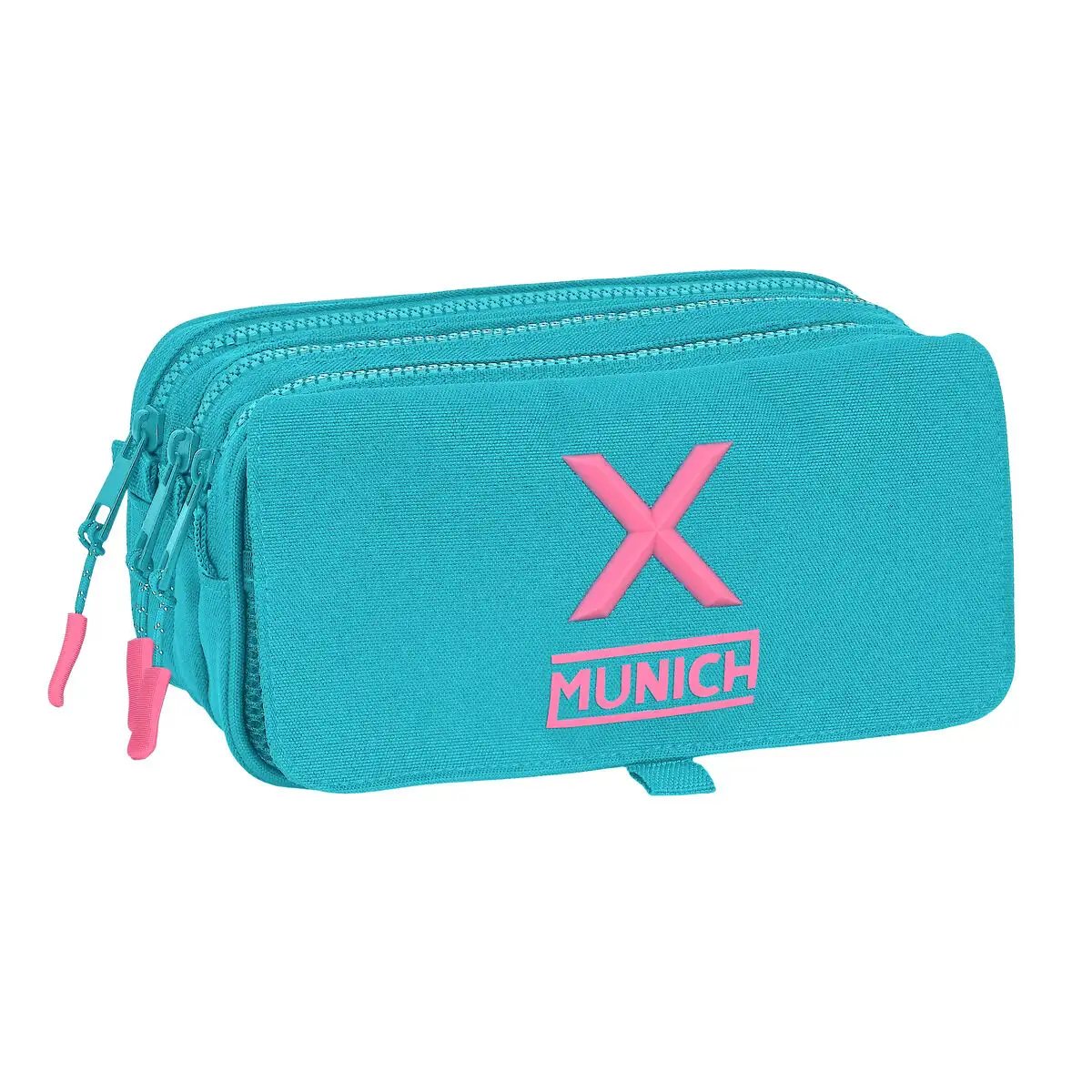 Trousse fourre tout triple munich turquesa turquoise 21 5 x 10 x 8 cm _9985. Plongez dans l'Univers de DIAYTAR SENEGAL - Où la Qualité et la Diversité se rencontrent. Parcourez nos rayons virtuels pour trouver des produits répondant à tous les besoins, du confort de votre foyer.