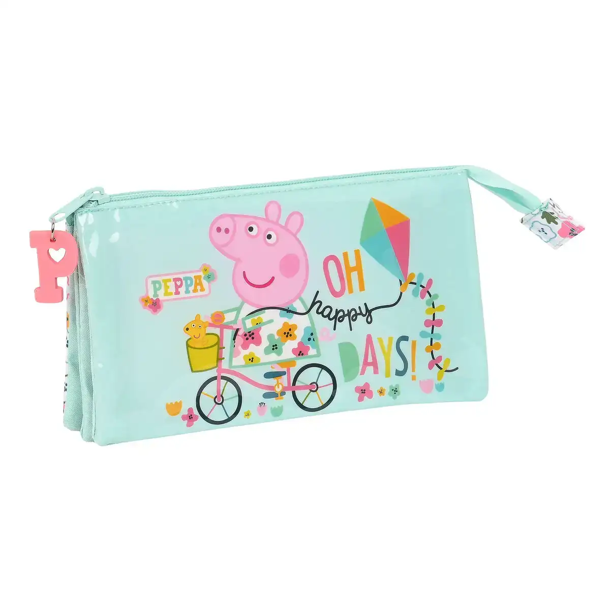 Trousse fourre tout triple peppa pig cosy corner bleu clair 22 x 12 x 3 cm _6269. DIAYTAR SENEGAL - Votre Destination pour un Shopping Réfléchi. Découvrez notre gamme variée et choisissez des produits qui correspondent à vos valeurs et à votre style de vie.