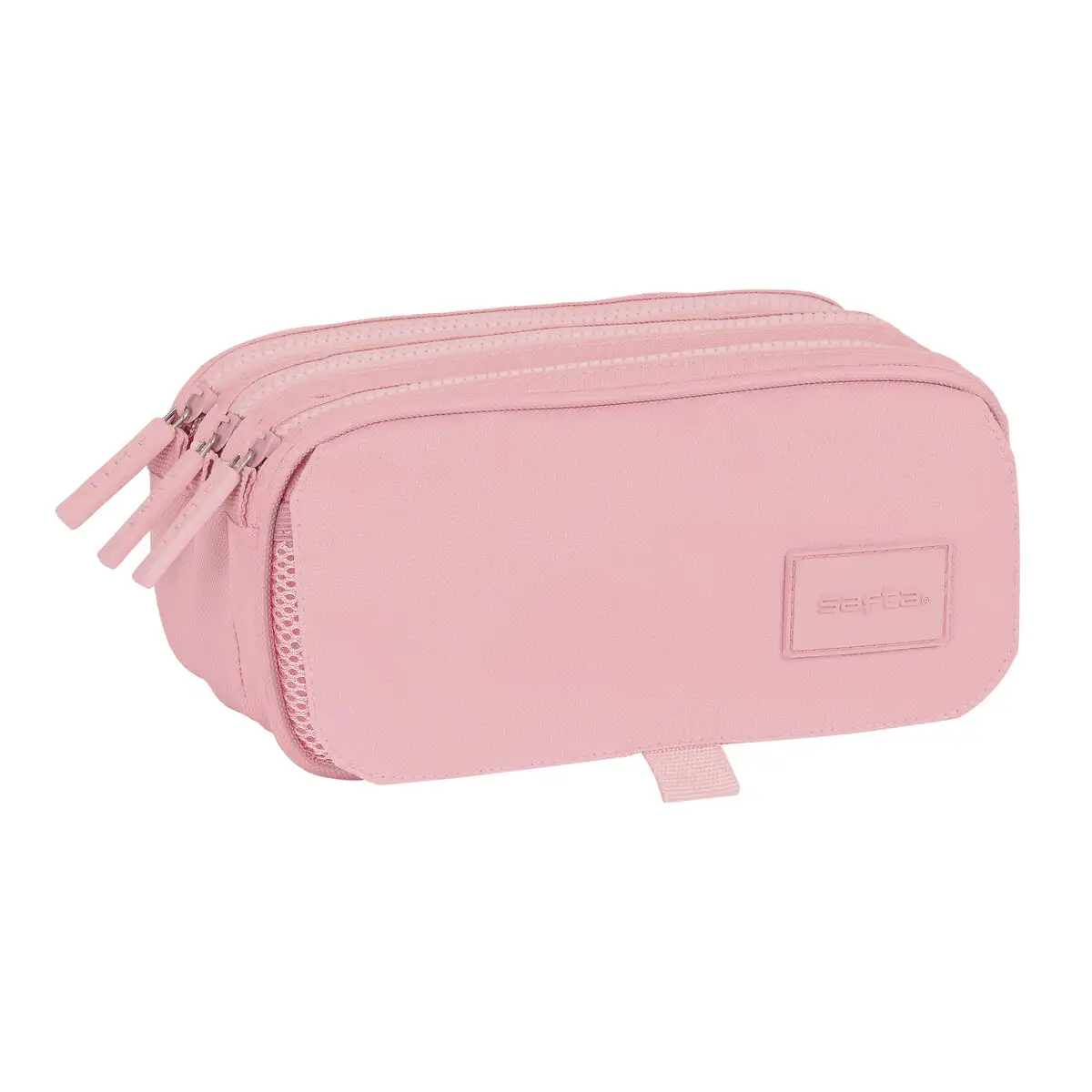 Trousse fourre tout triple safta 21 5 x 10 x 8 cm rose_5137. Bienvenue chez DIAYTAR SENEGAL - Où le Shopping Rencontre la Qualité. Explorez notre sélection soigneusement conçue et trouvez des produits qui définissent le luxe abordable.