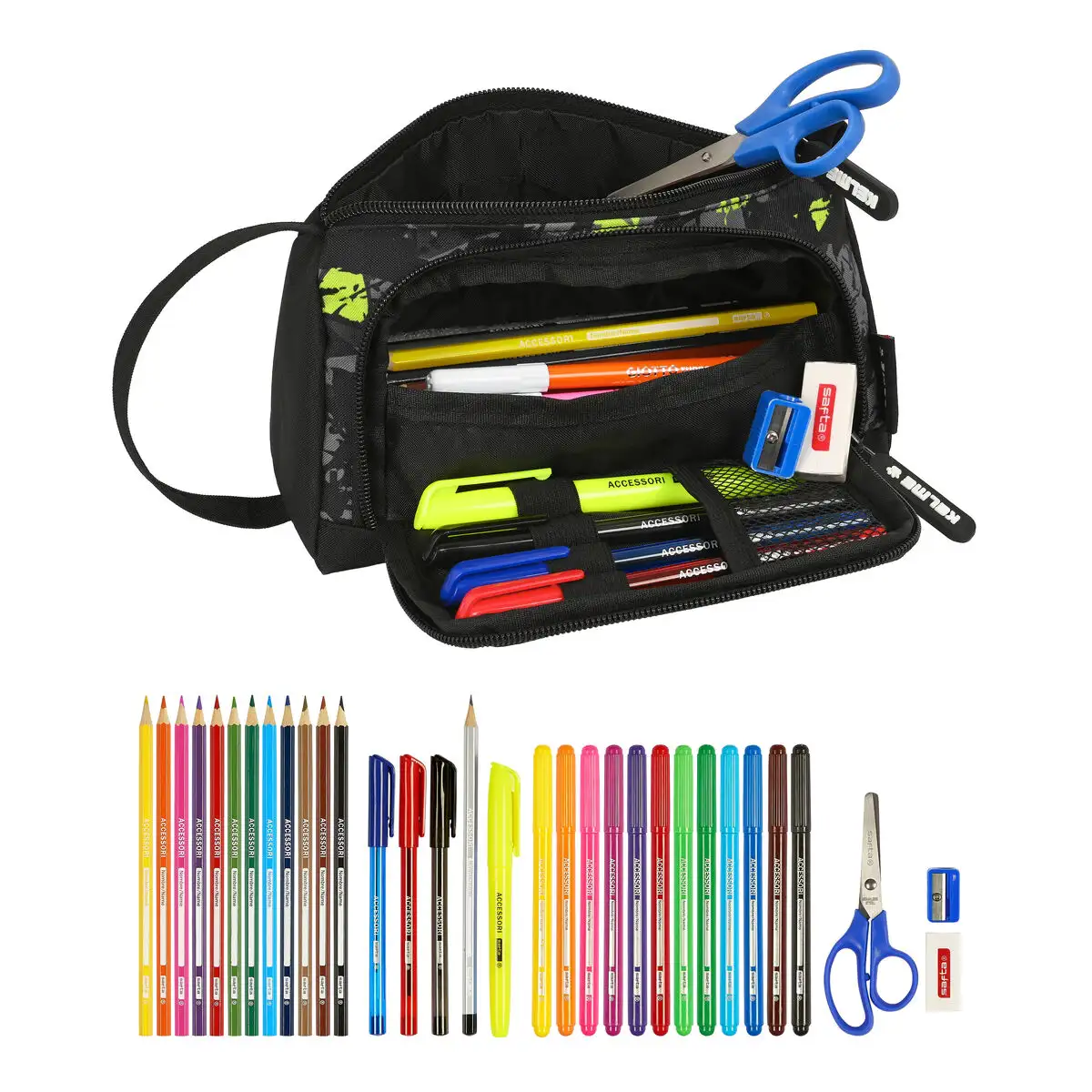 Trousse scolaire One Piece - Trousse personnalisée - Trousse One Piece