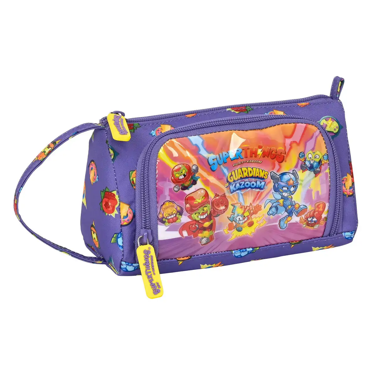 Trousse scolaire avec accessoires superthings guardians of kazoom jaune violet 32 pieces _6122. Votre Destination de Choix: DIAYTAR SENEGAL - Où l'Authenticité Rencontre la Commodité. Faites l'expérience de magasiner en ligne pour des articles qui incarnent la richesse culturelle et la modernité du Sénégal.