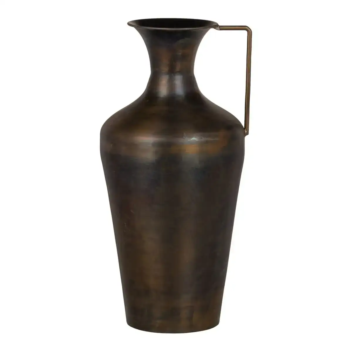 Vase 24 x 24 x 50 cm dore metal_6570. DIAYTAR SENEGAL - Votre Passage vers le Raffinement. Plongez dans notre univers de produits exquis et choisissez des articles qui ajoutent une touche de sophistication à votre vie.